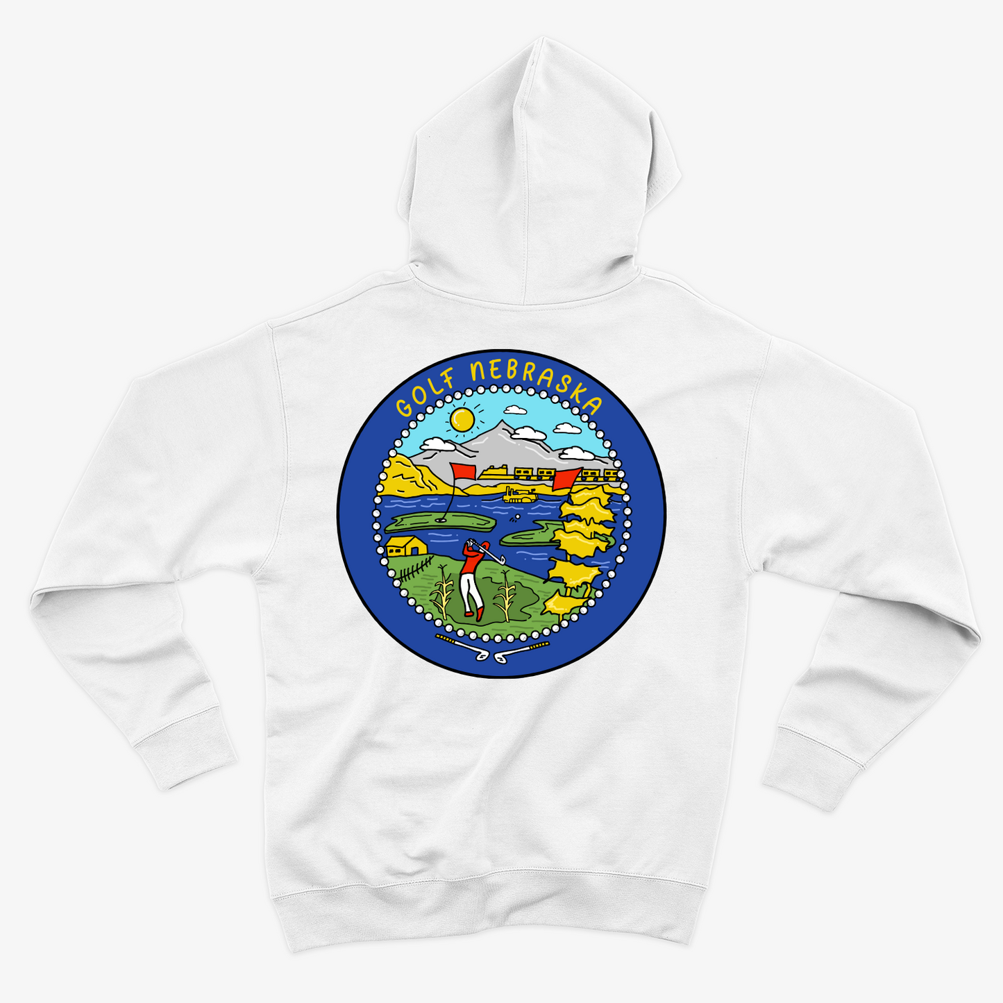 Golf Nebraska Hoodie