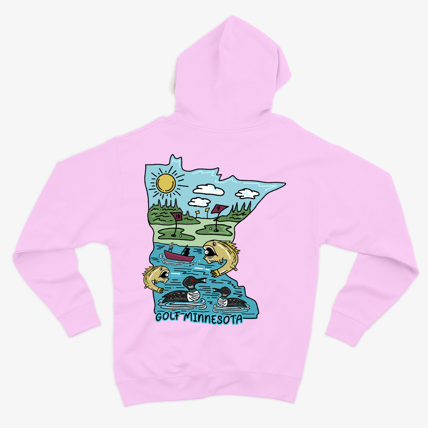 Golf Minnesota Hoodie