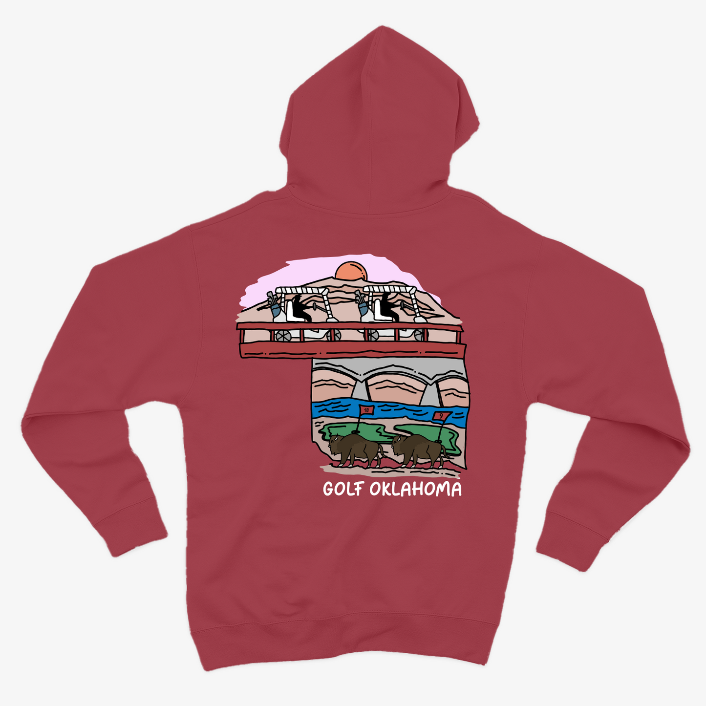 Golf Oklahoma Hoodie