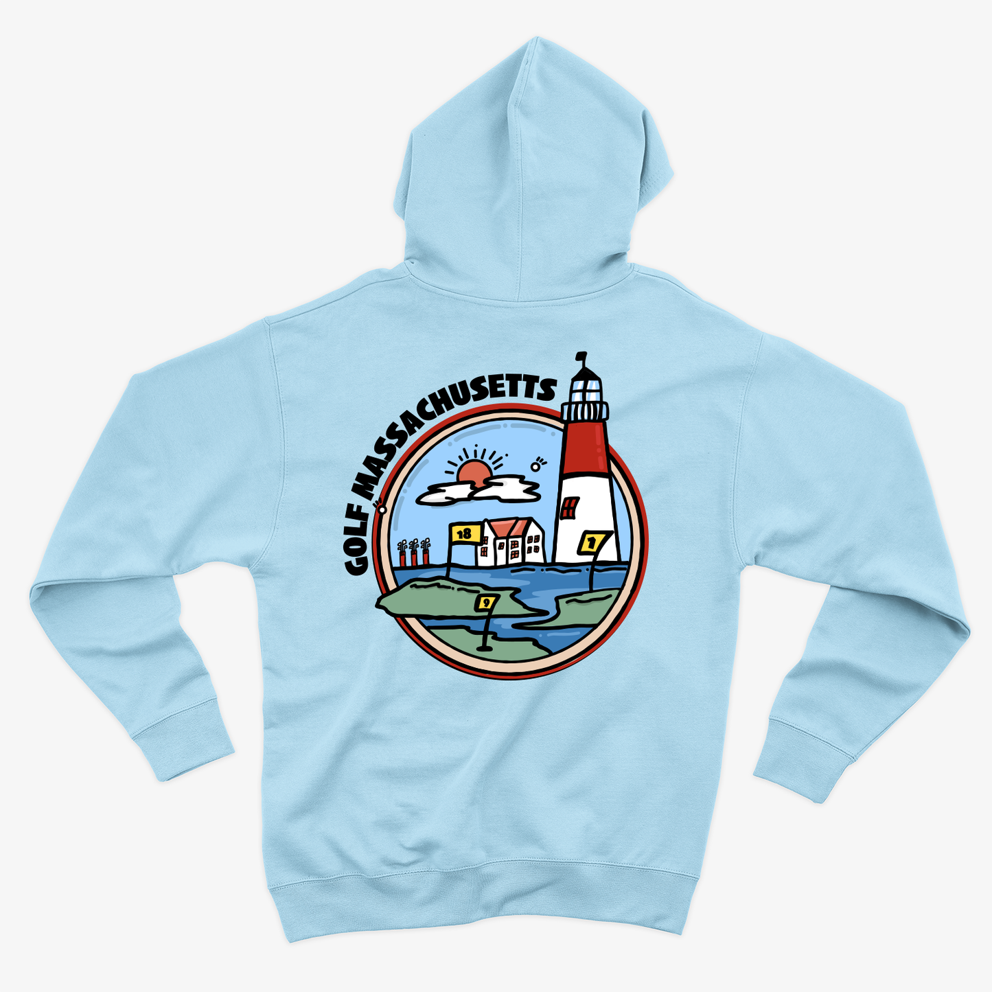 Golf Massachusetts Hoodie