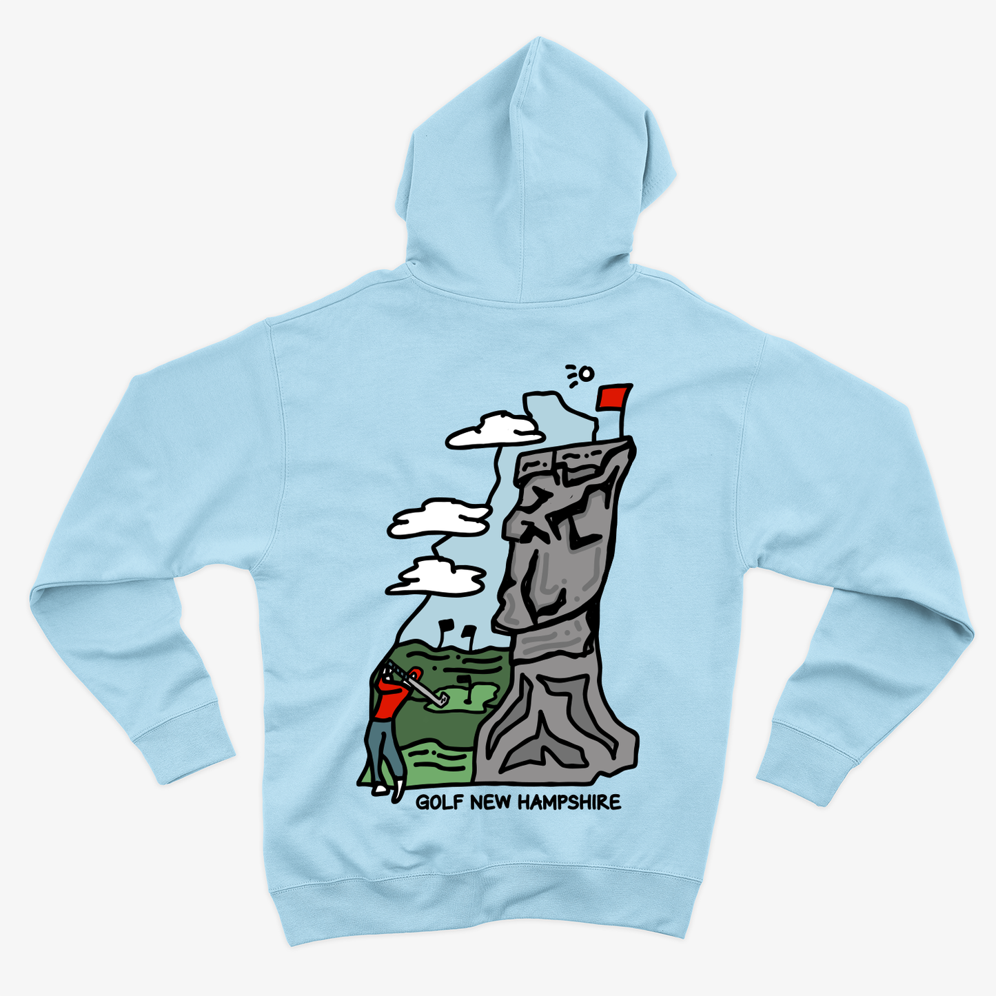 Golf New Hampshire Hoodie