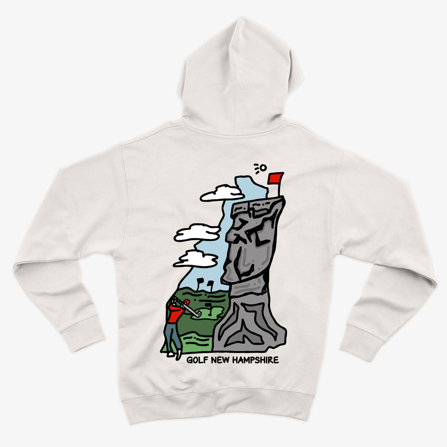 Golf New Hampshire Hoodie
