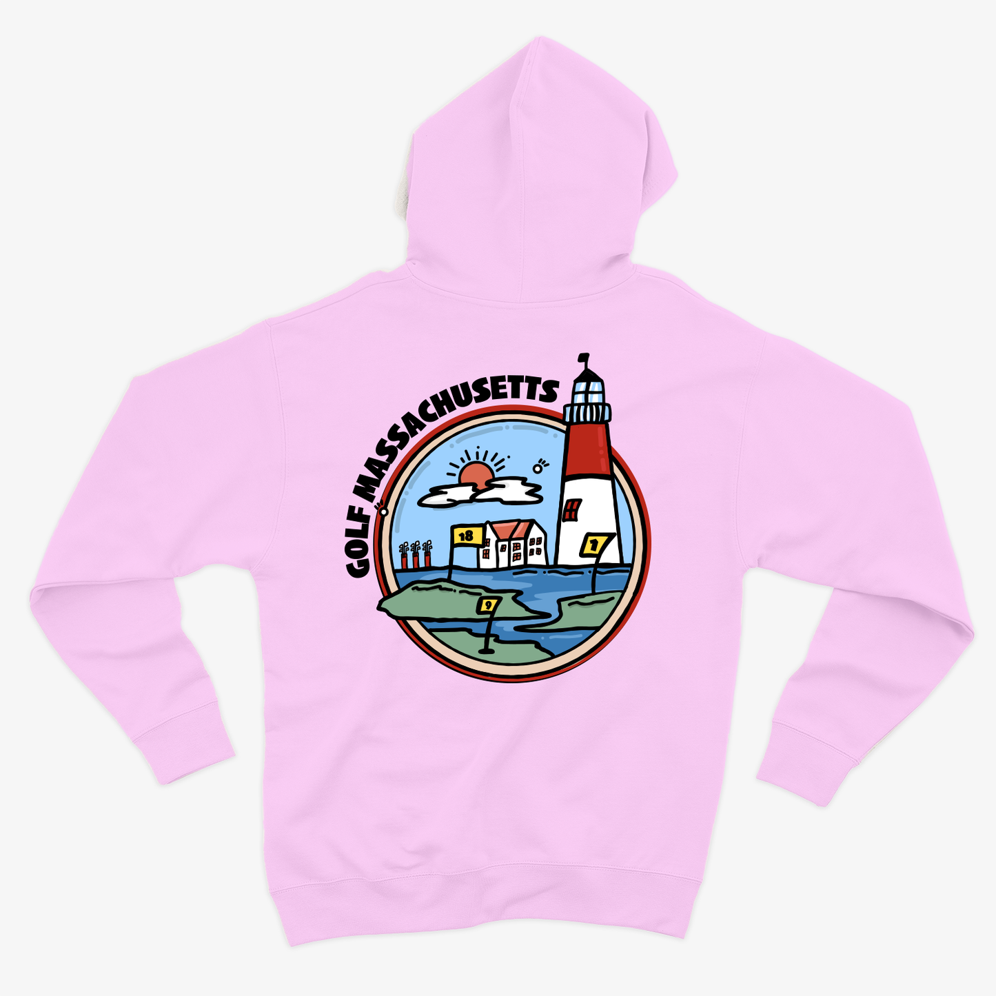 Golf Massachusetts Hoodie