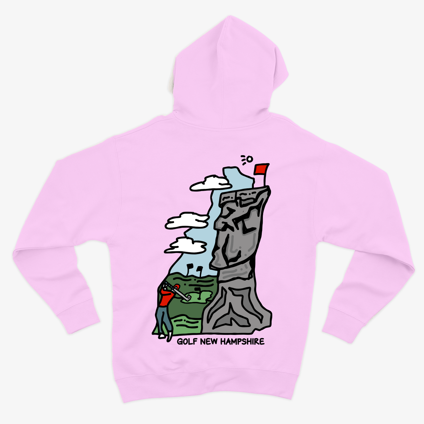Golf New Hampshire Hoodie