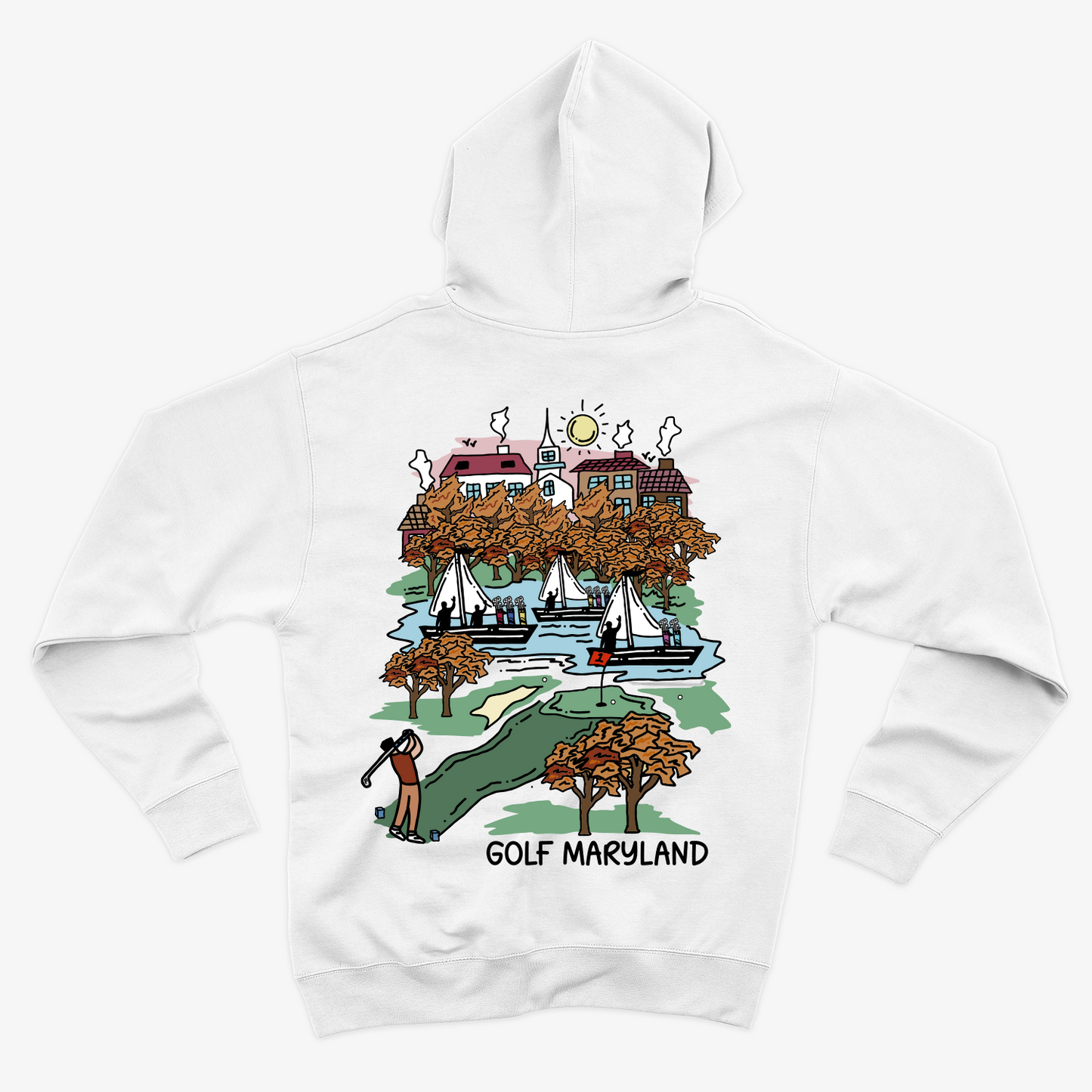 Golf Maryland Hoodie