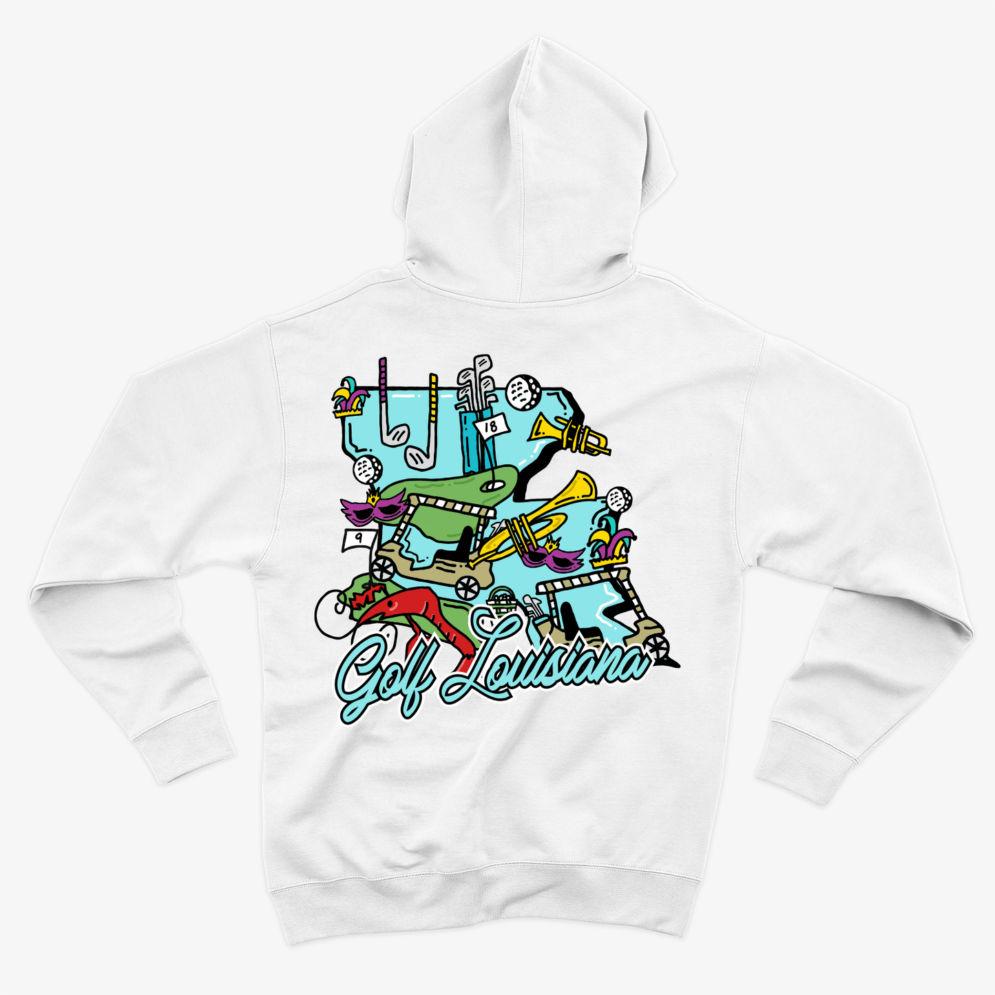 Golf Louisiana Hoodie