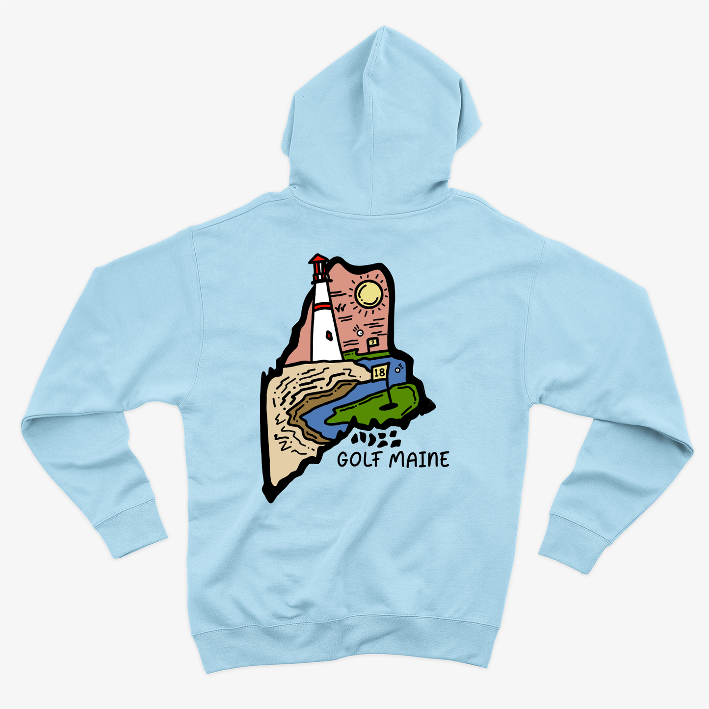 Golf Maine Hoodie