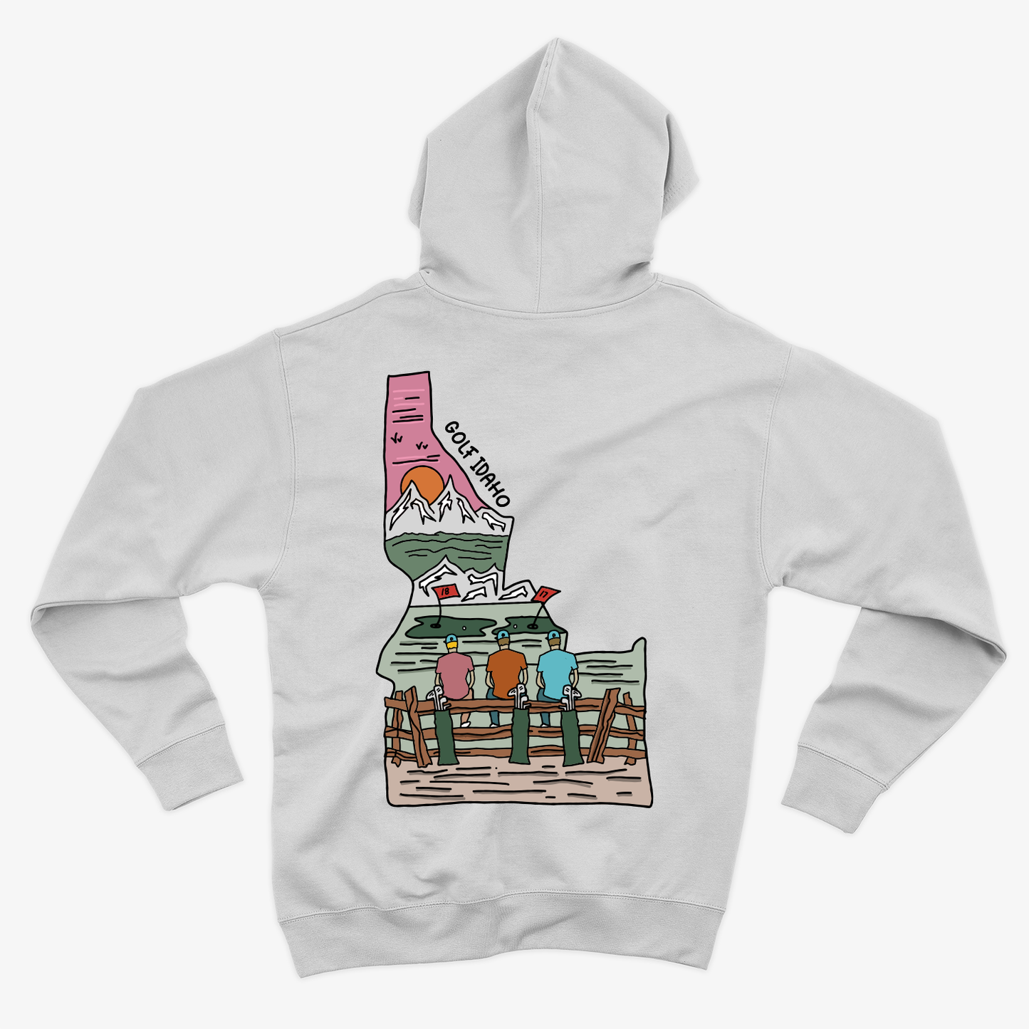 Golf Idaho Hoodie