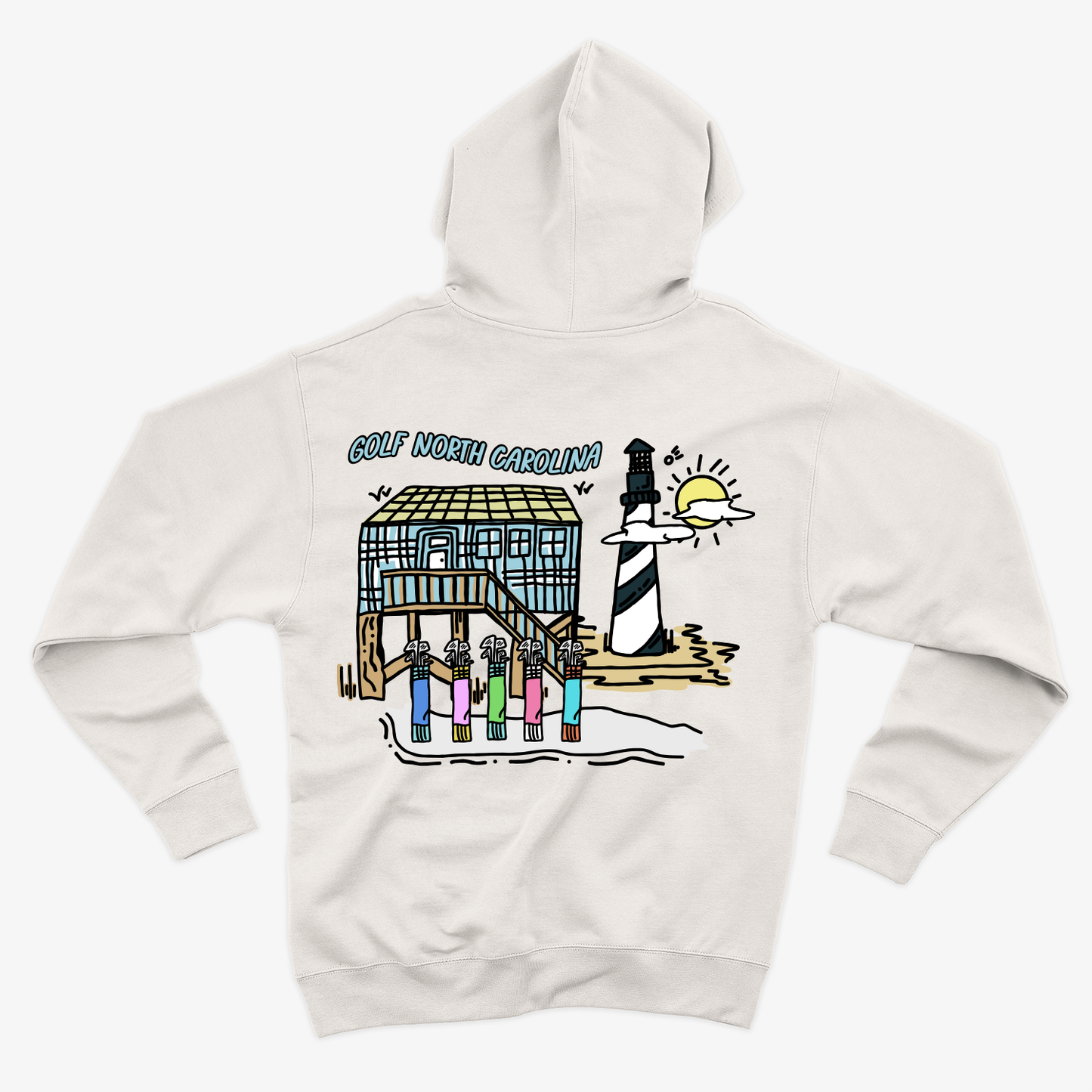 Golf North Carolina Hoodie