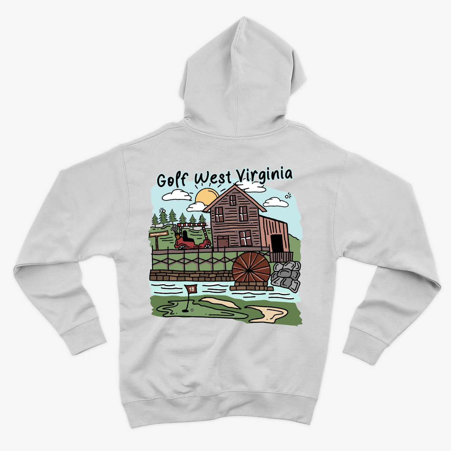 Golf West Virginia Hoodie