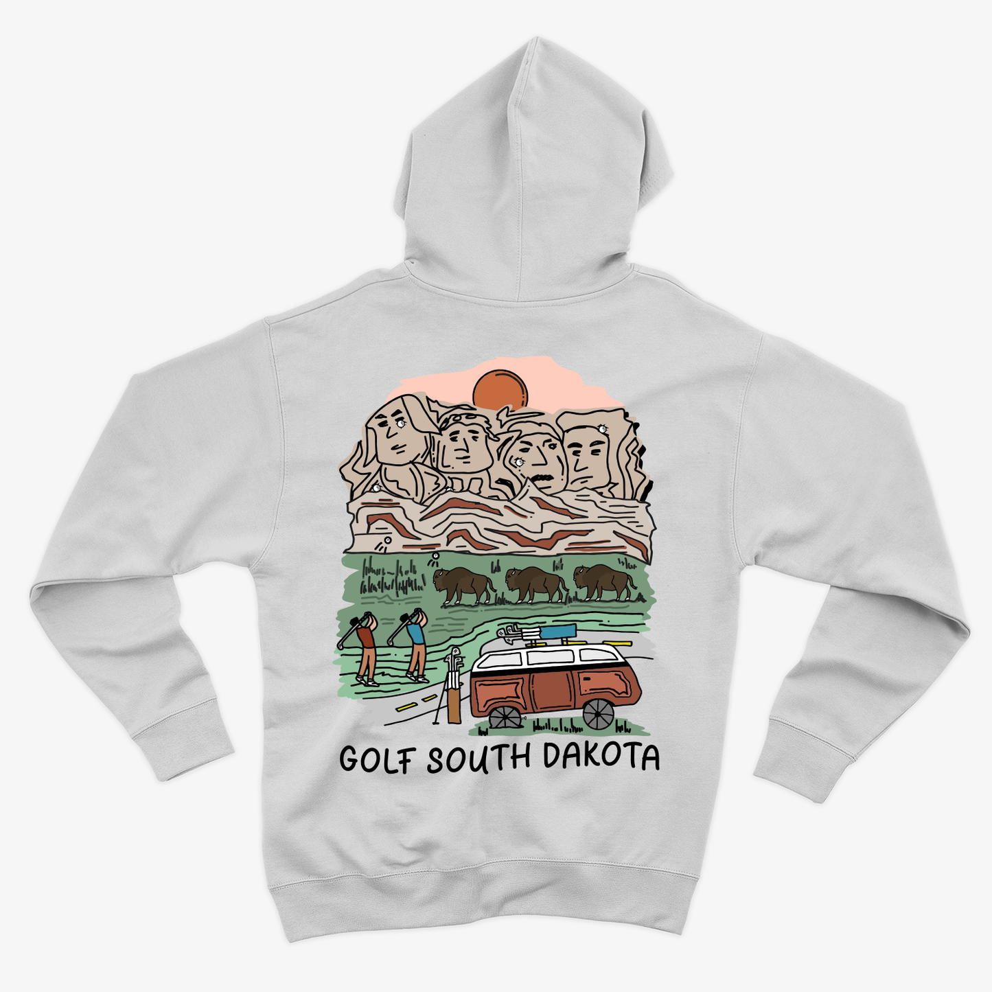 Golf South Dakota Hoodie