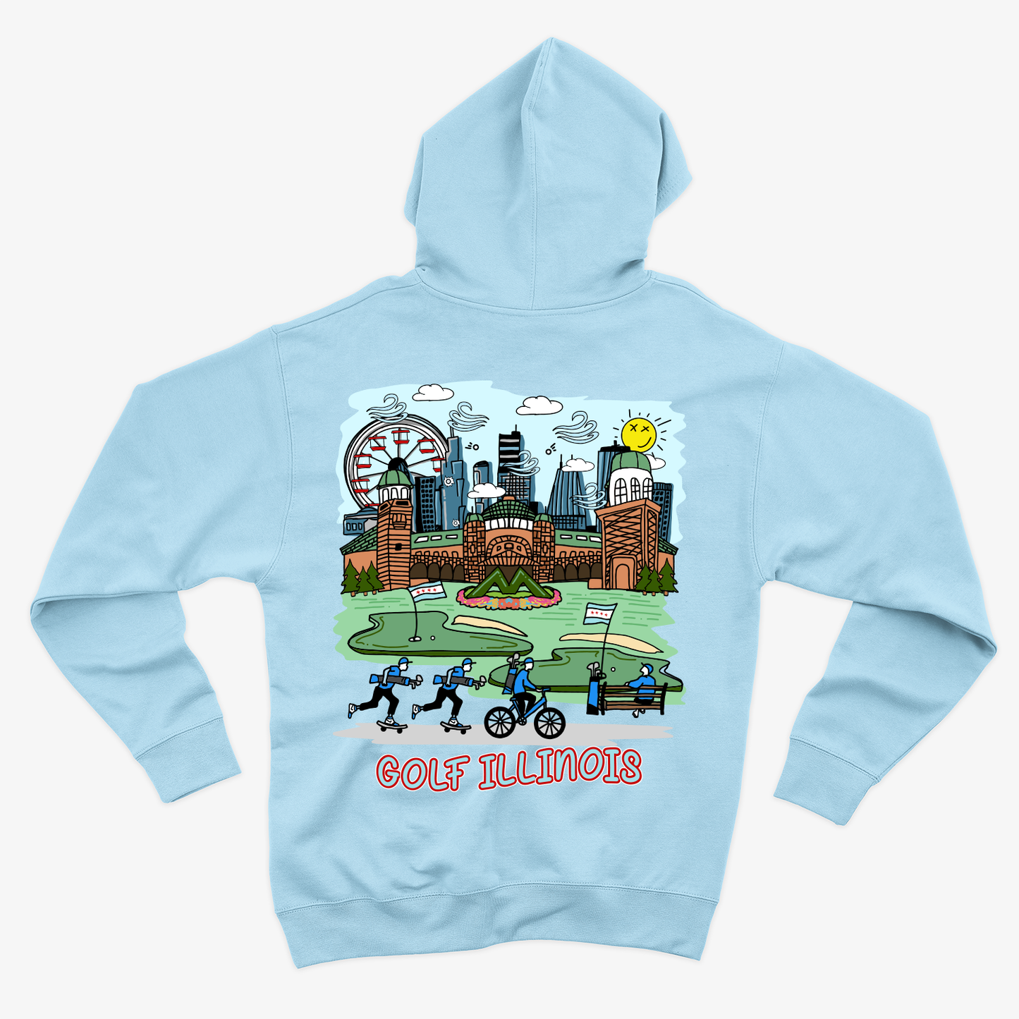 Golf Illinois Hoodie
