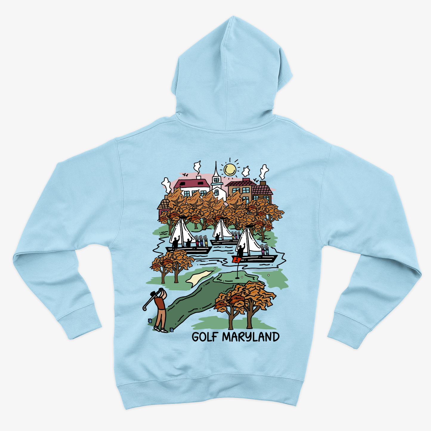 Golf Maryland Hoodie