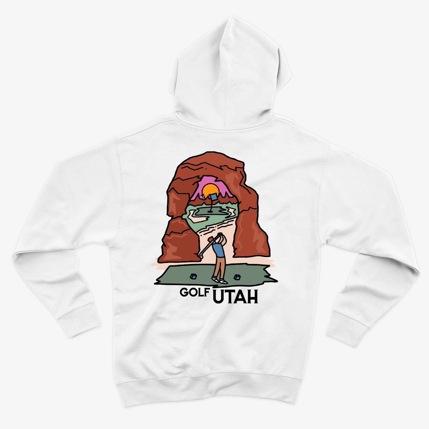 Golf Utah Hoodie