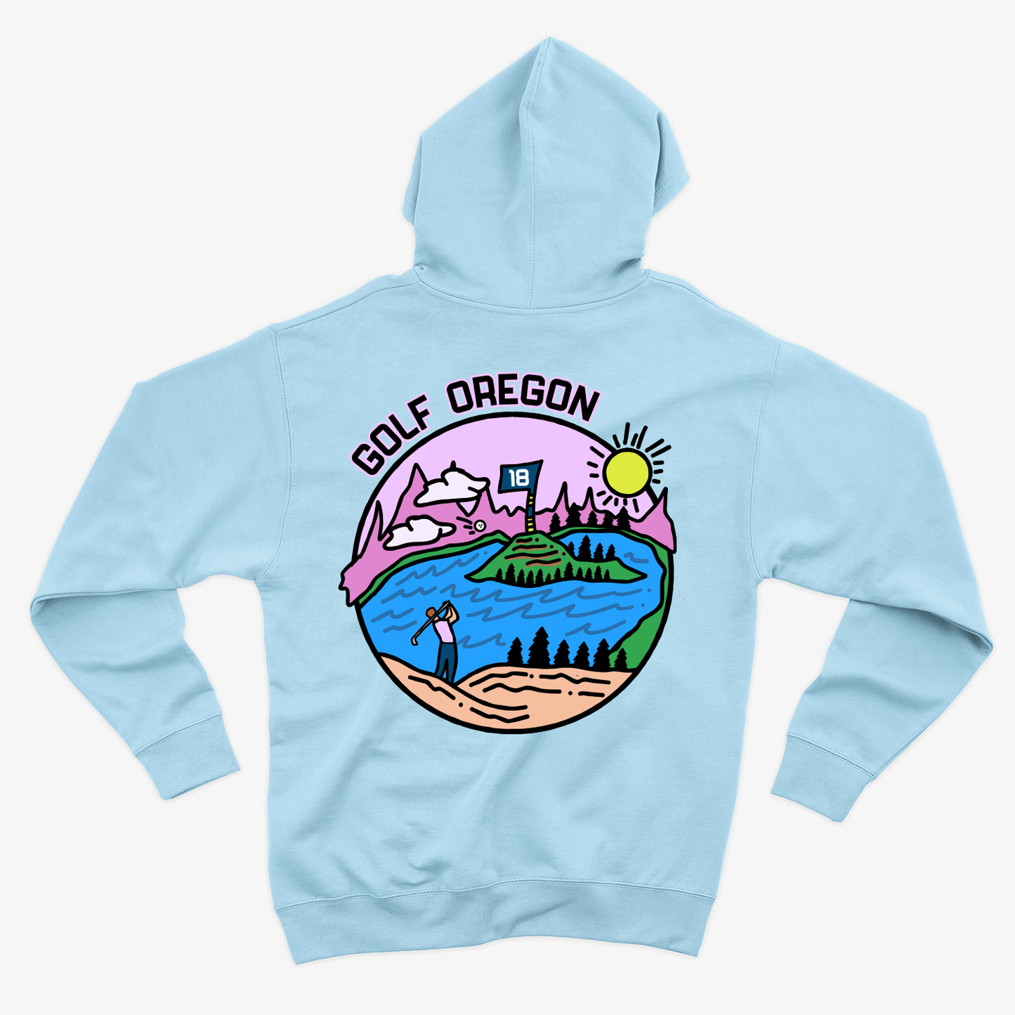 Golf Oregon Hoodie