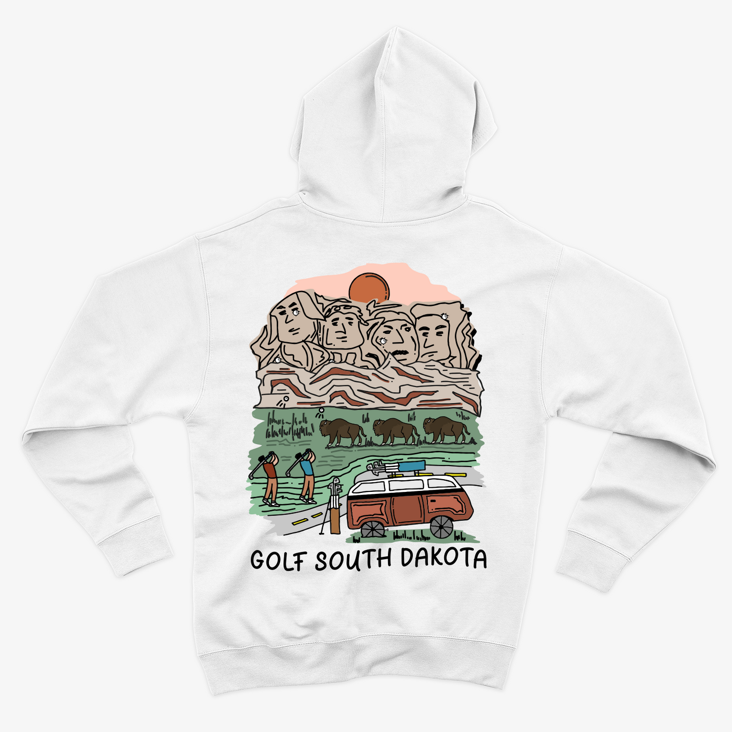 Golf South Dakota Hoodie