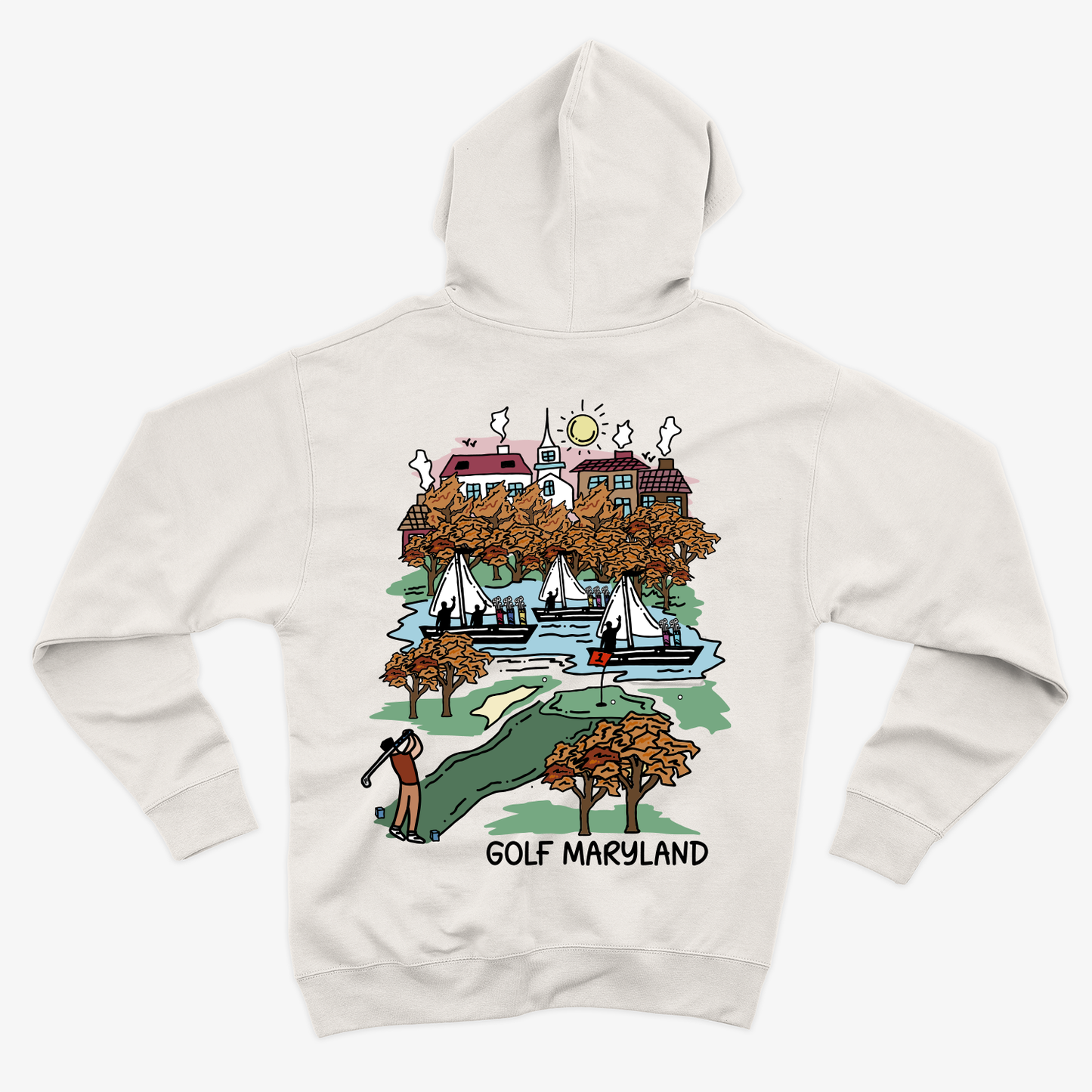 Golf Maryland Hoodie