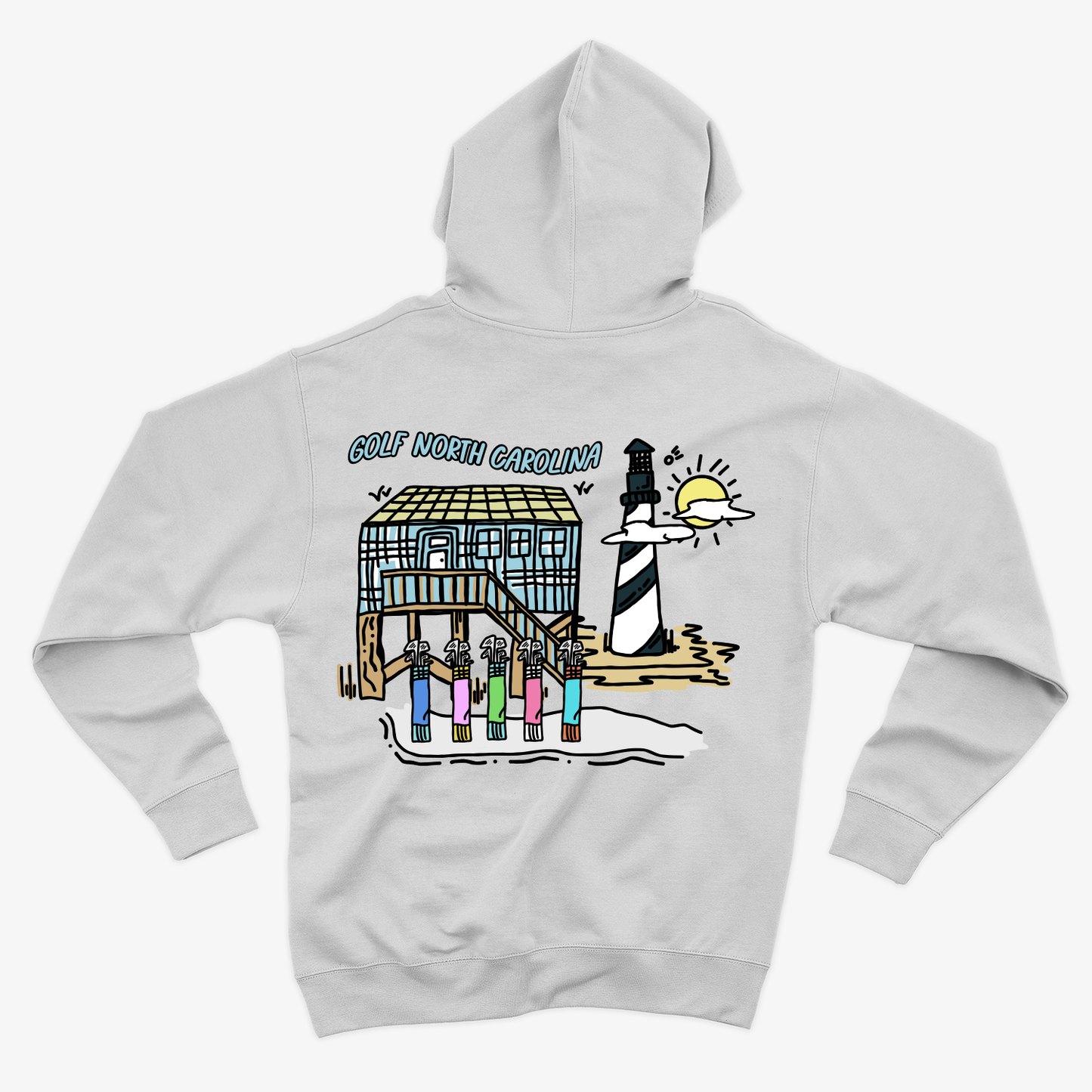 Golf North Carolina Hoodie