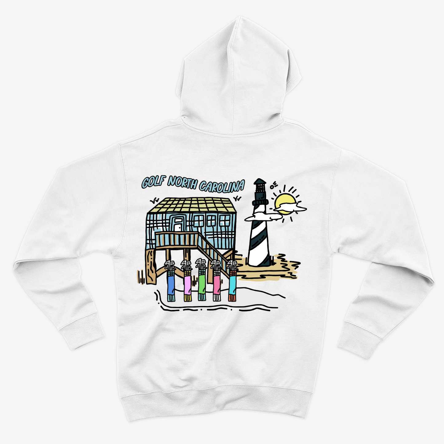 Golf North Carolina Hoodie