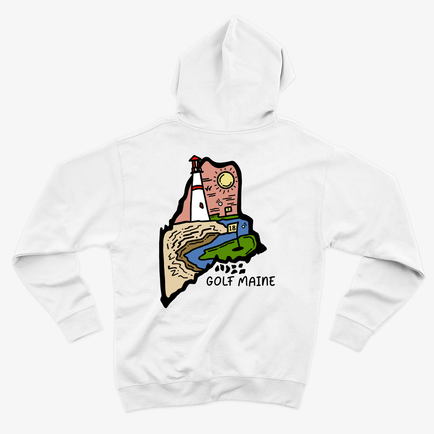 Golf Maine Hoodie