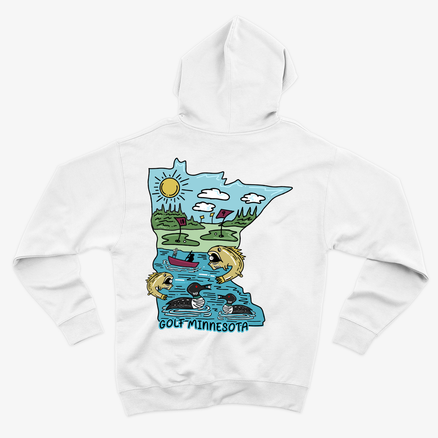 Golf Minnesota Hoodie