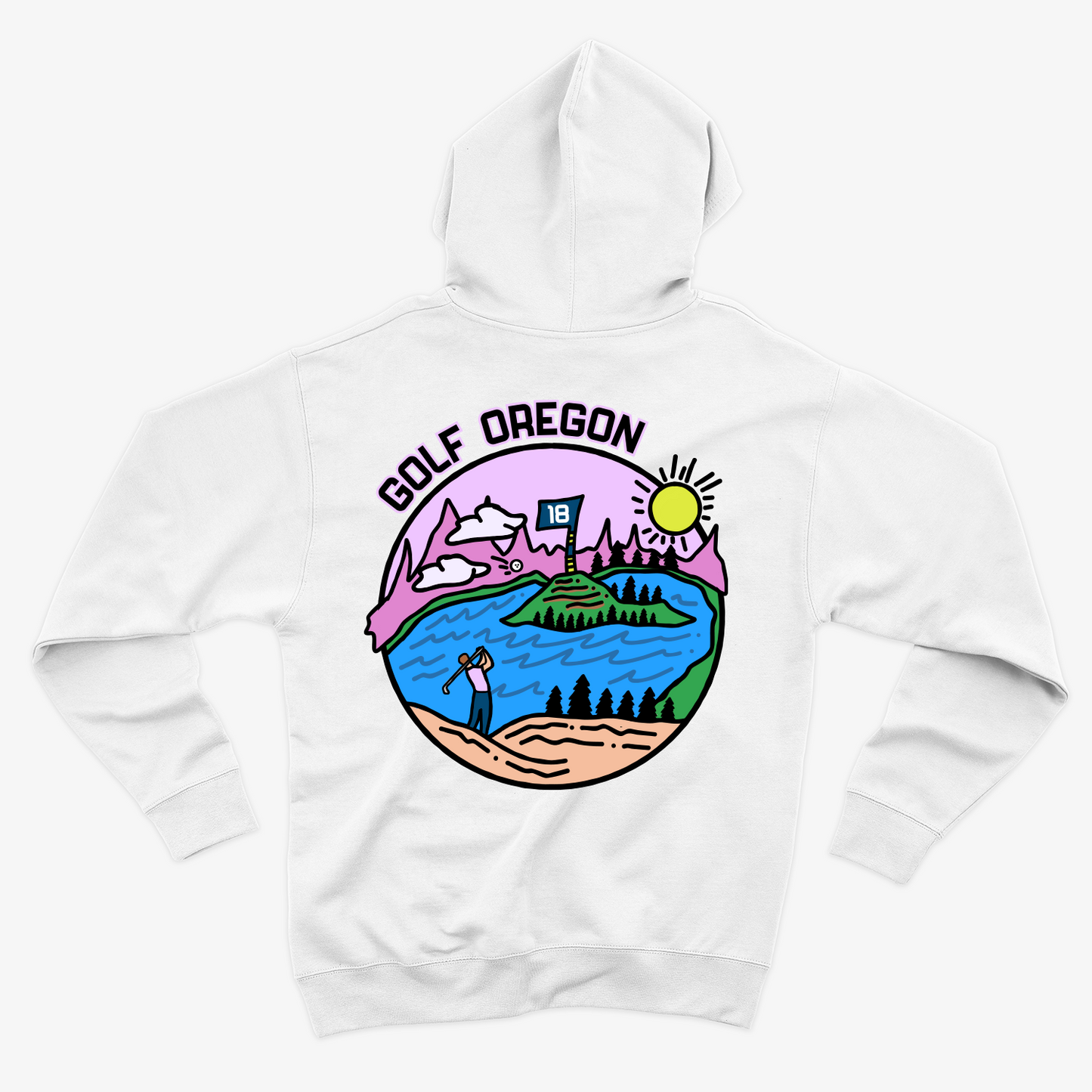 Golf Oregon Hoodie