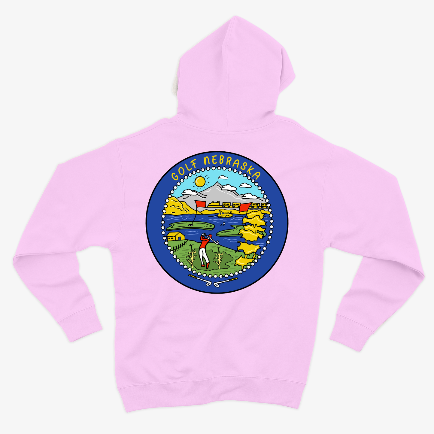 Golf Nebraska Hoodie