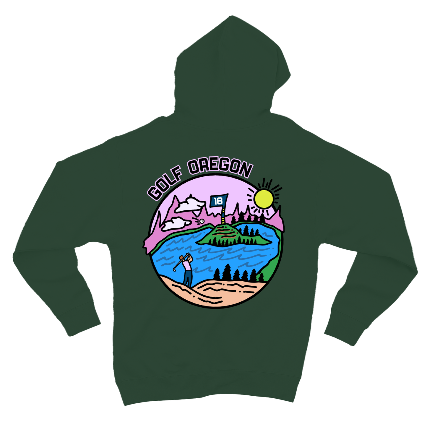 Golf Oregon Hoodie