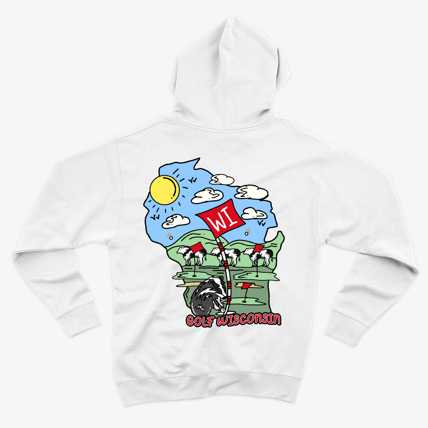 Golf Wisconsin Hoodie