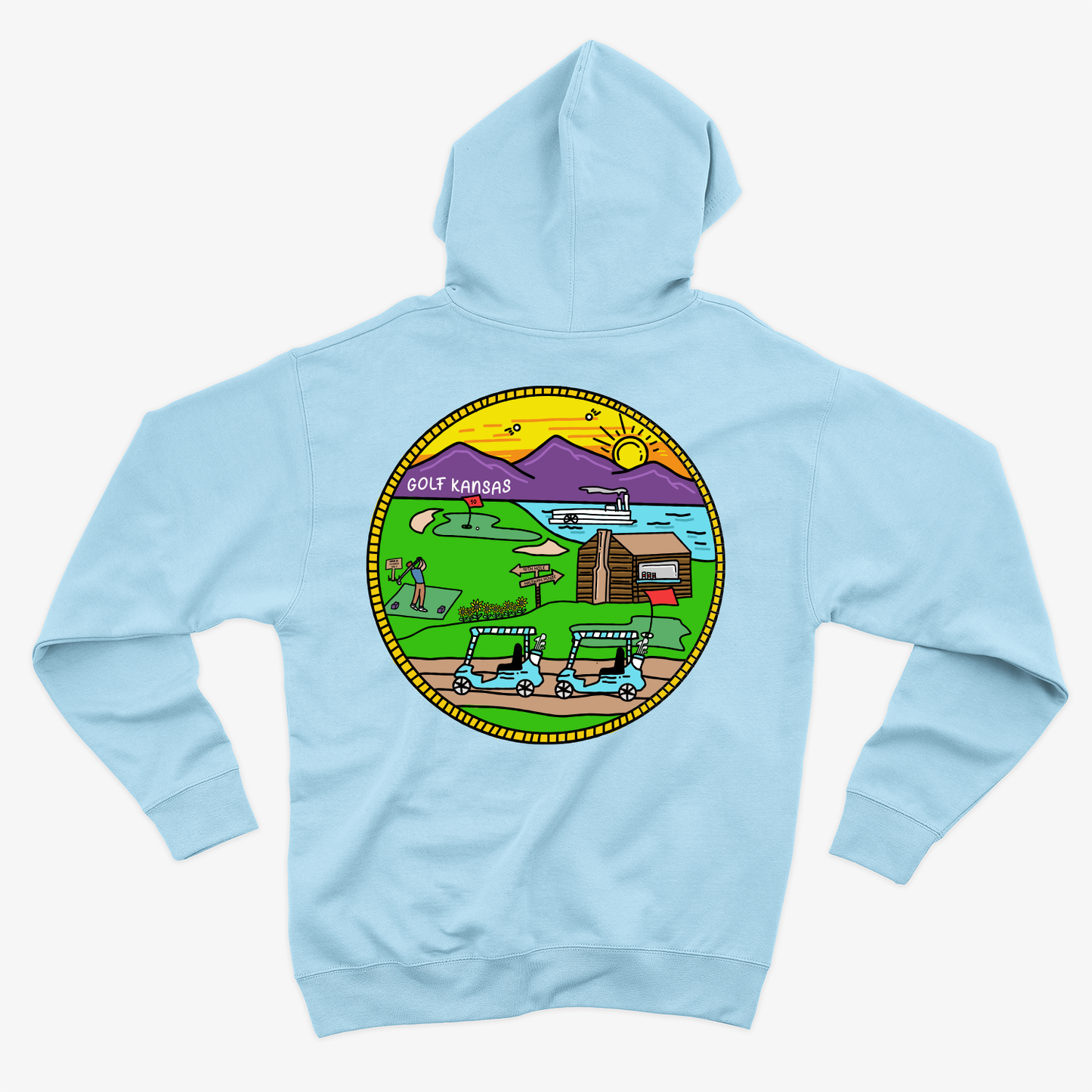 Golf Kansas Hoodie