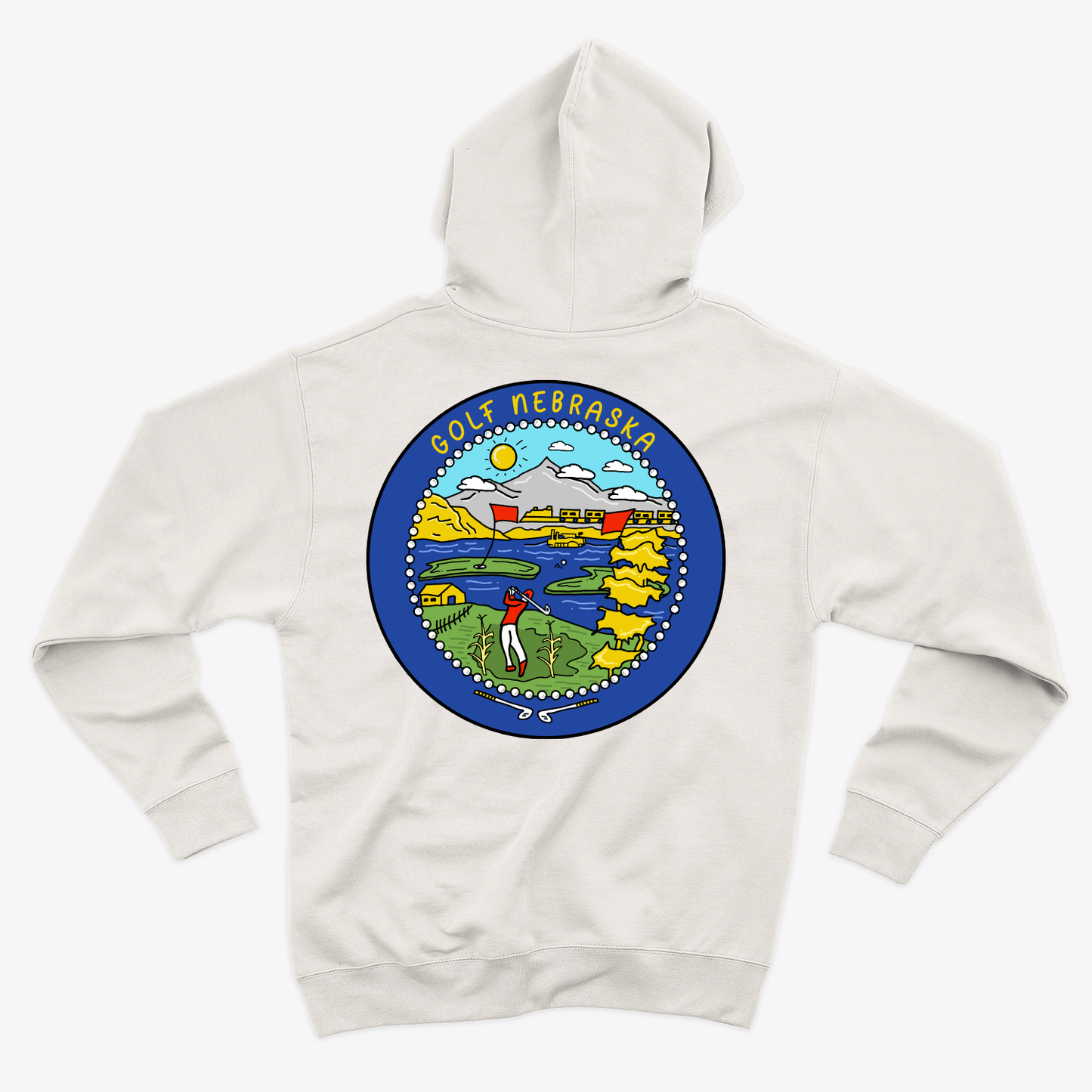 Golf Nebraska Hoodie