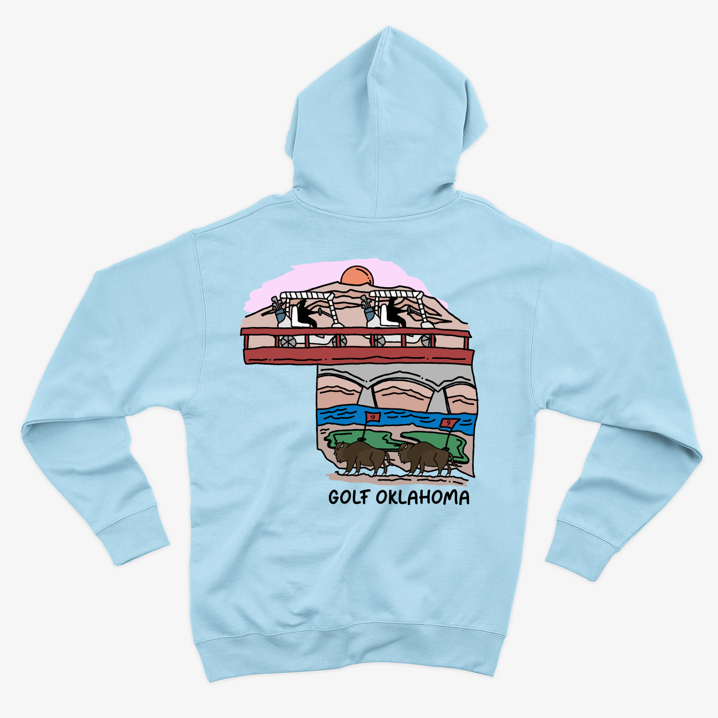 Golf Oklahoma Hoodie