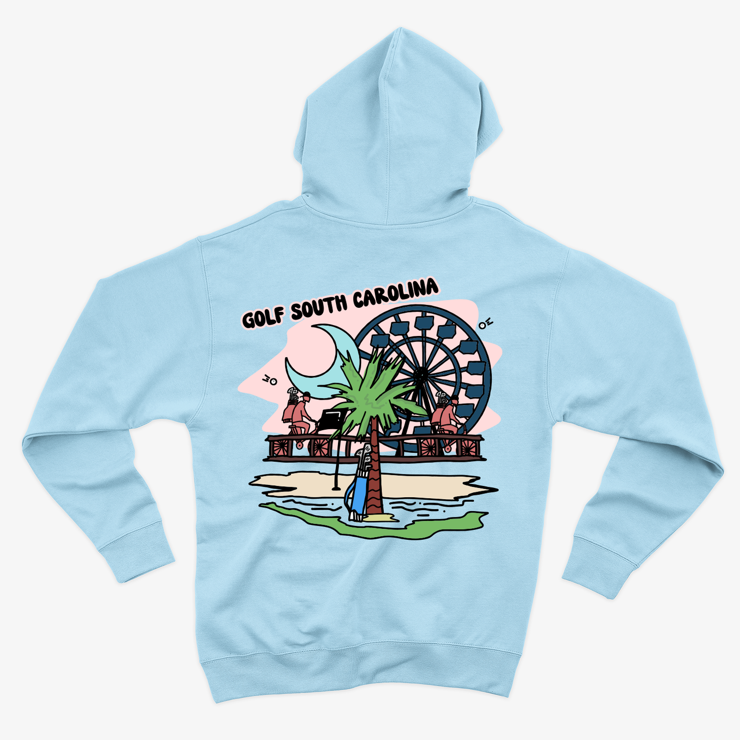 Golf South Carolina Hoodie