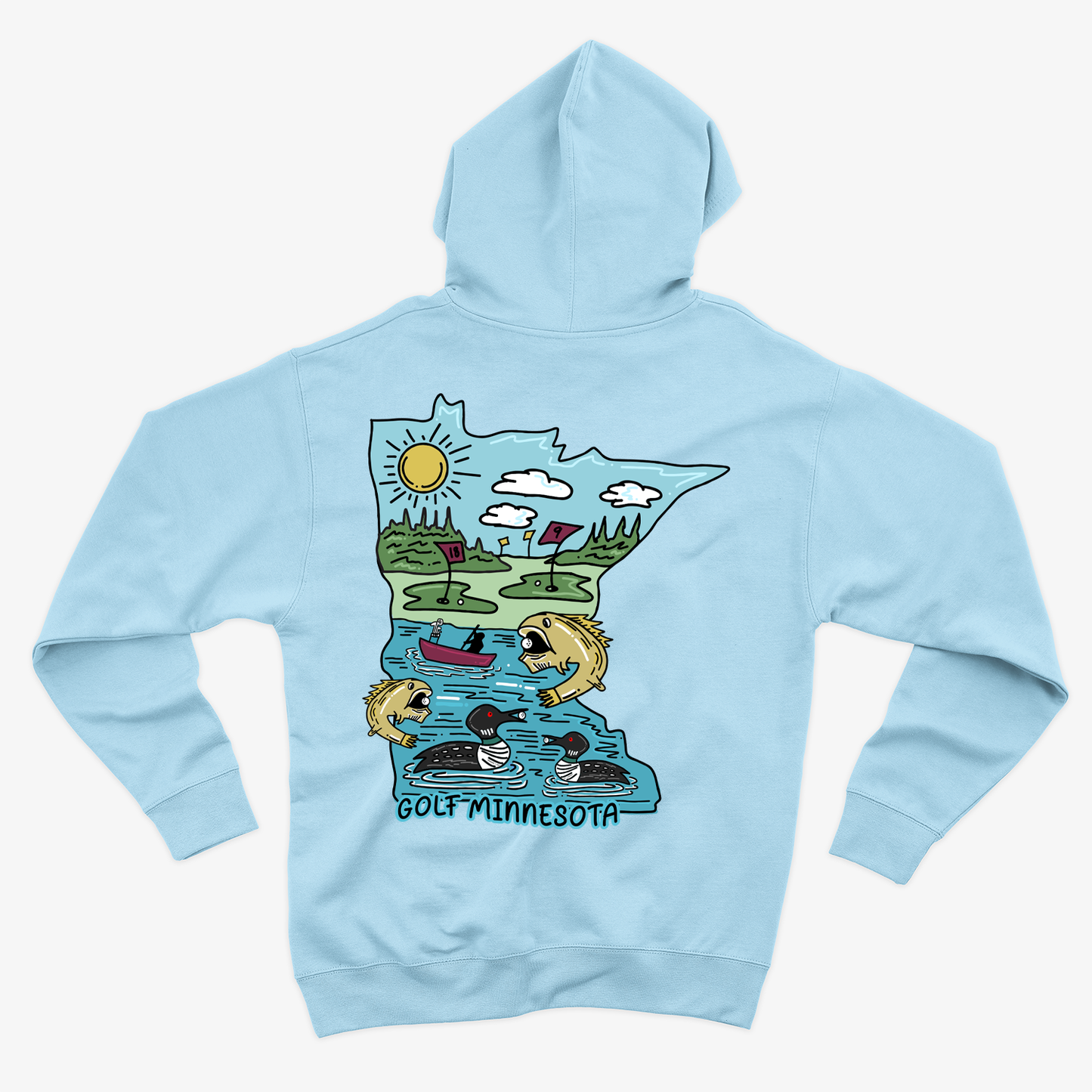 Golf Minnesota Hoodie