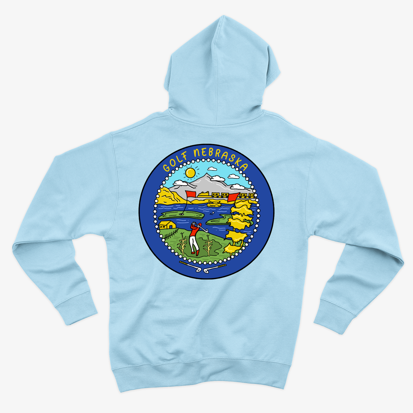 Golf Nebraska Hoodie