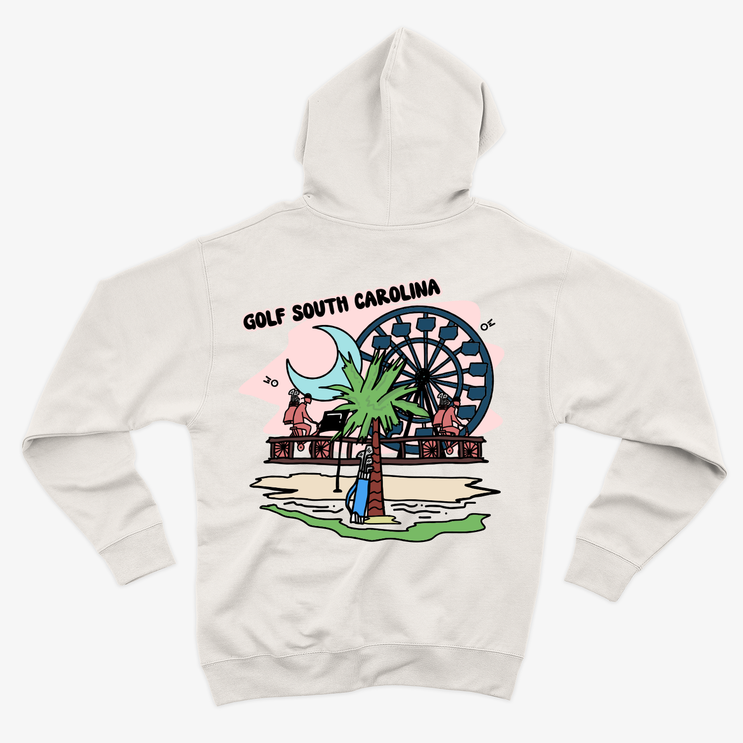 Golf South Carolina Hoodie