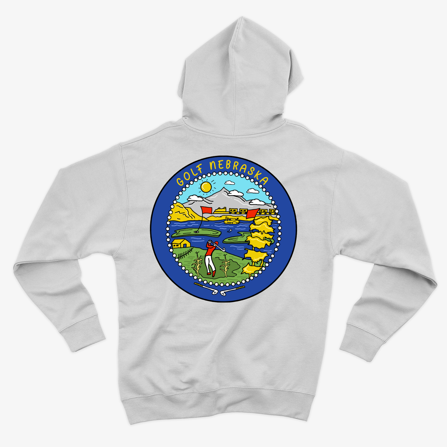 Golf Nebraska Hoodie