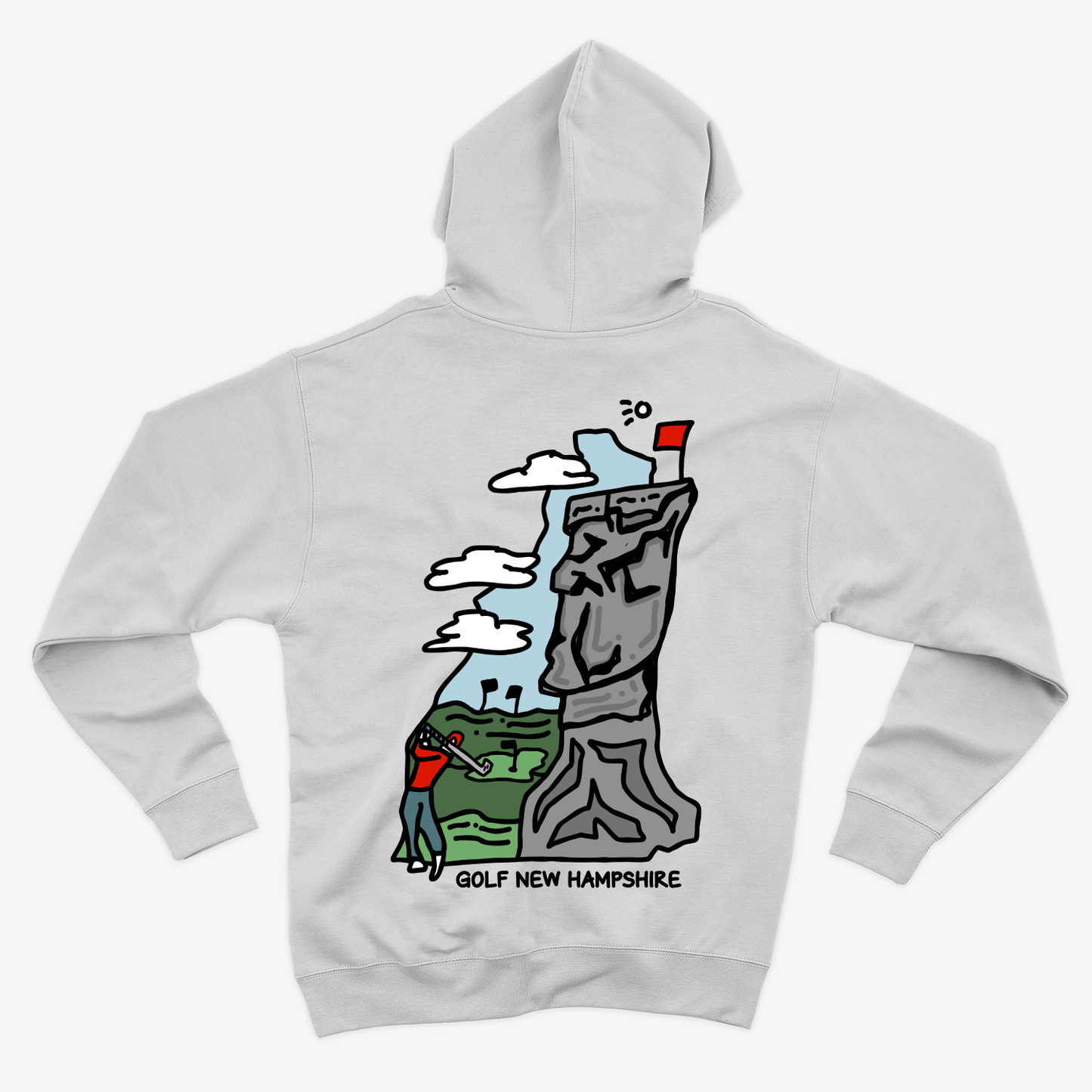 Golf New Hampshire Hoodie