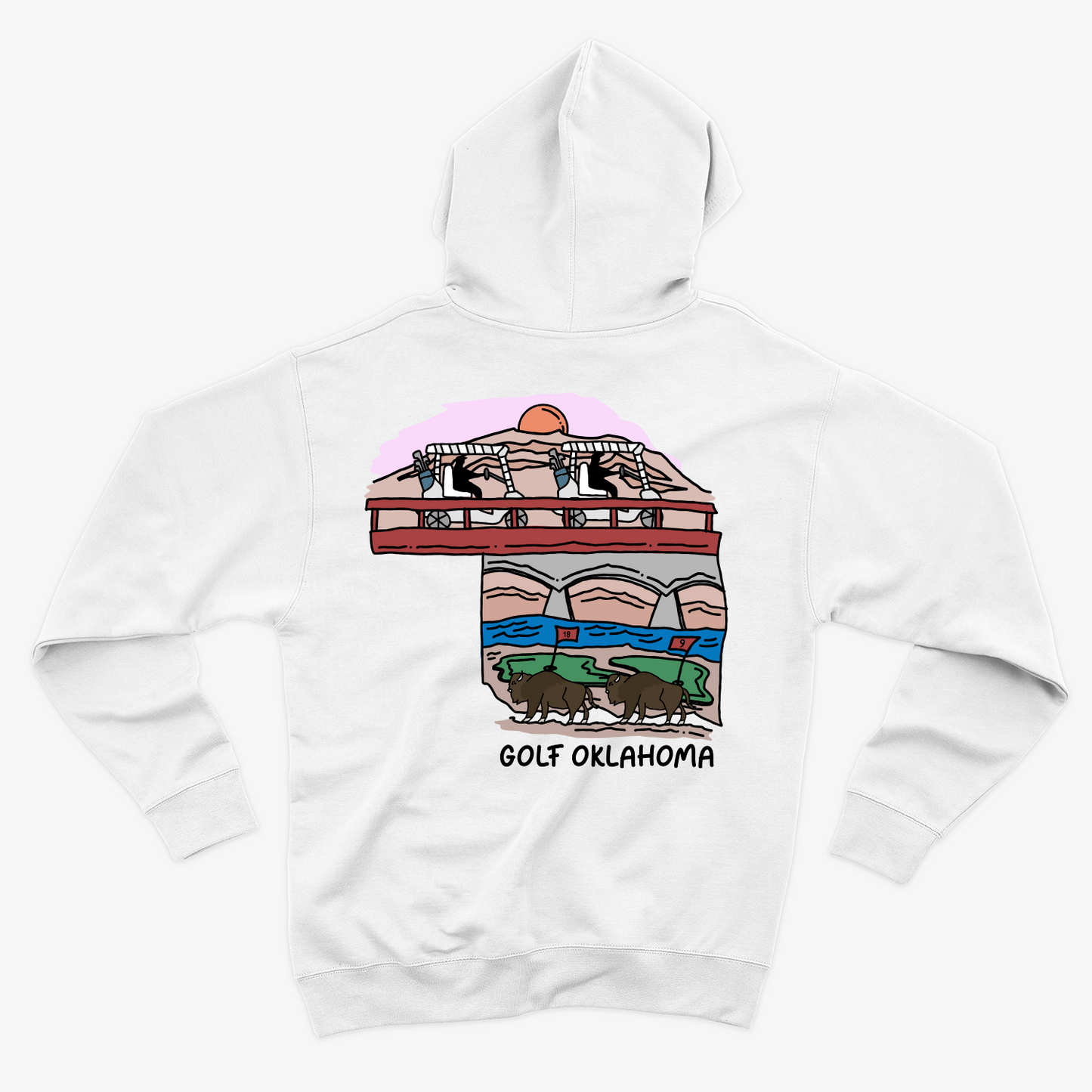 Golf Oklahoma Hoodie