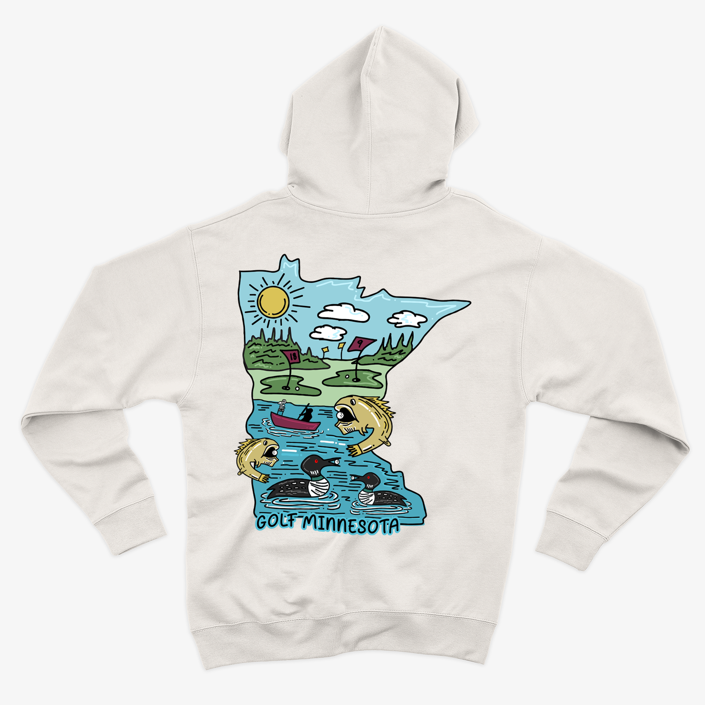 Golf Minnesota Hoodie