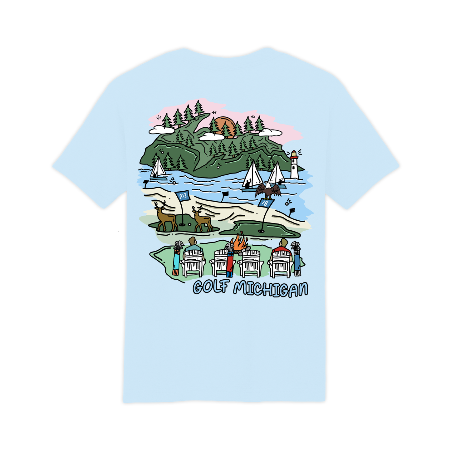 Golf Michigan T-Shirt