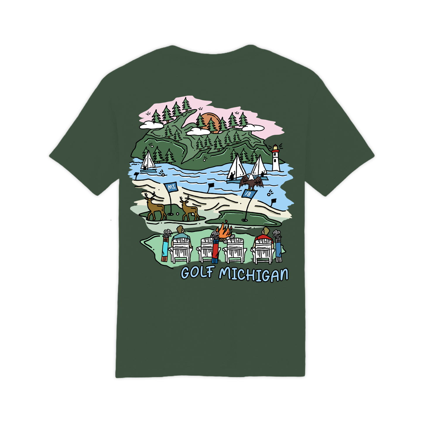 Golf Michigan T-Shirt