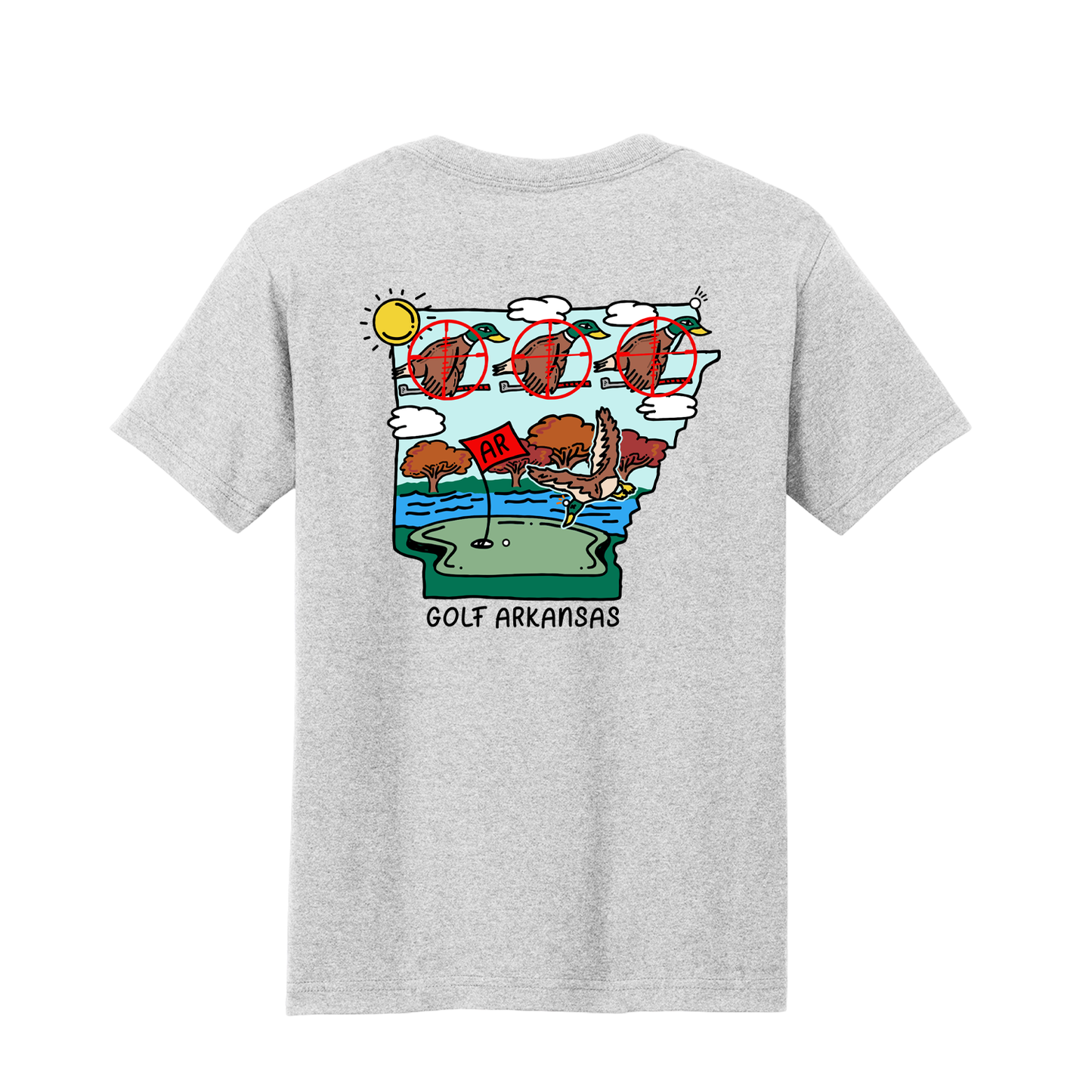 Golf Arkansas T-Shirt