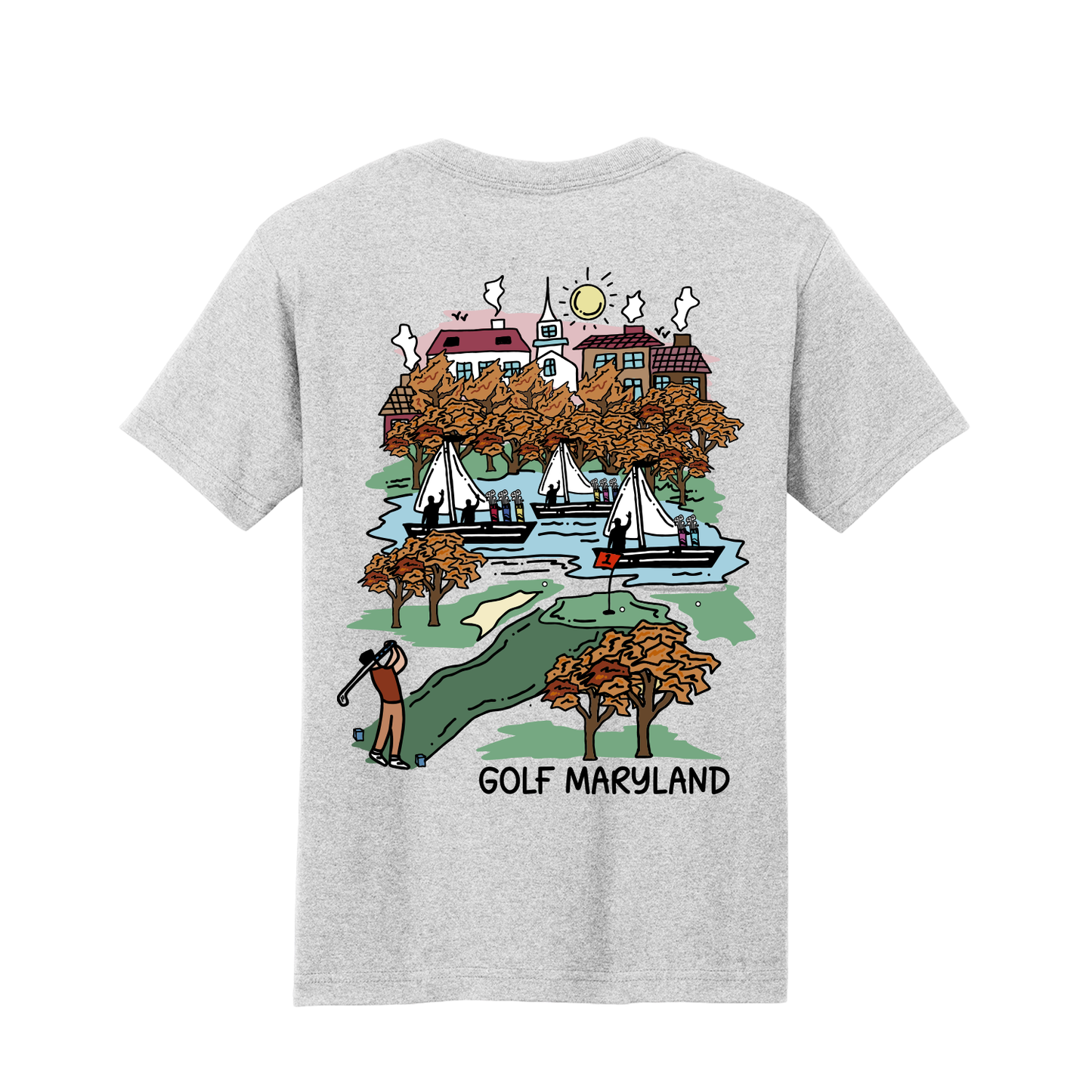 Golf Maryland T-Shirt
