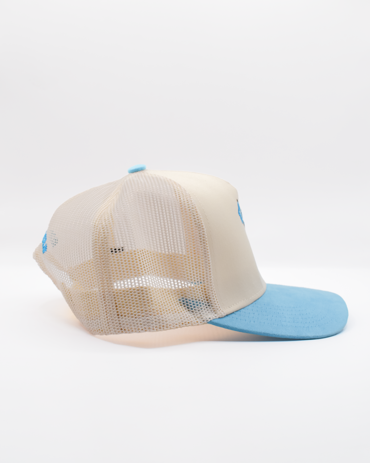 Flag Bearer Baby Blue Trucker Hat (One left)