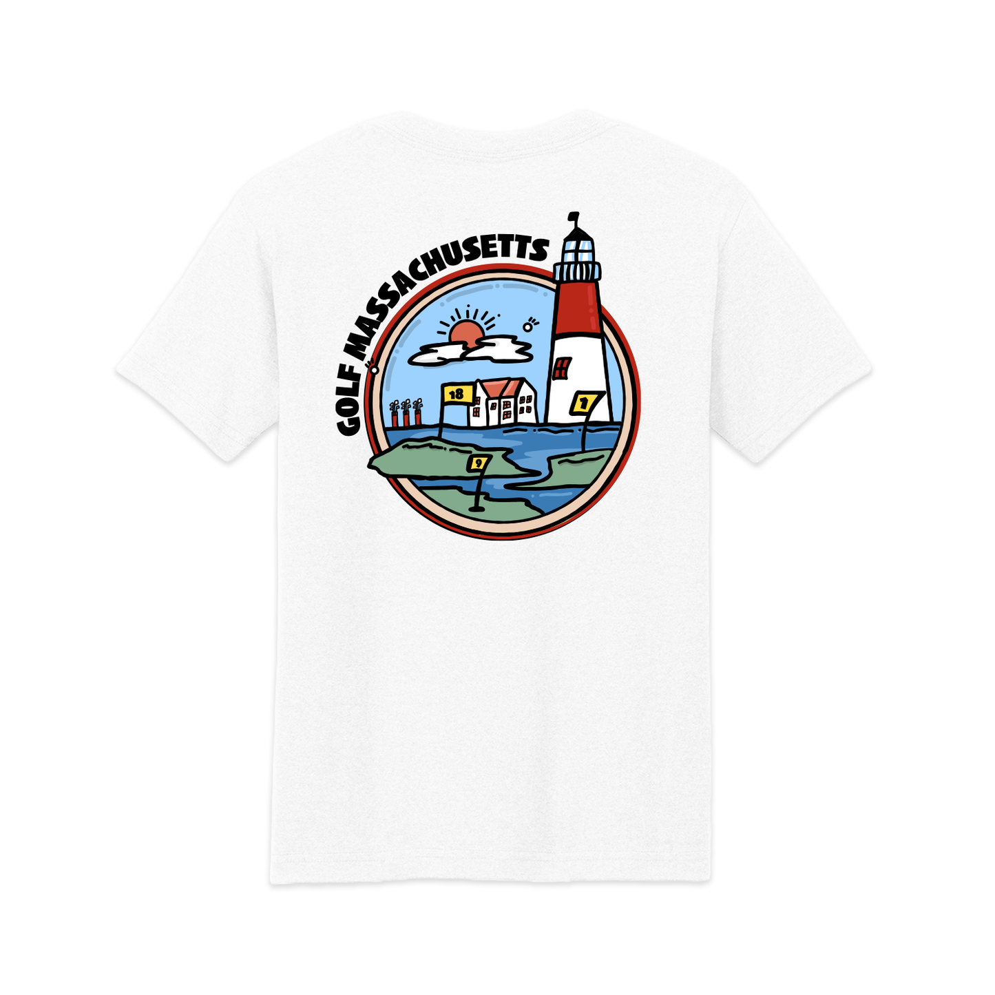 Golf Massachusetts T-Shirt
