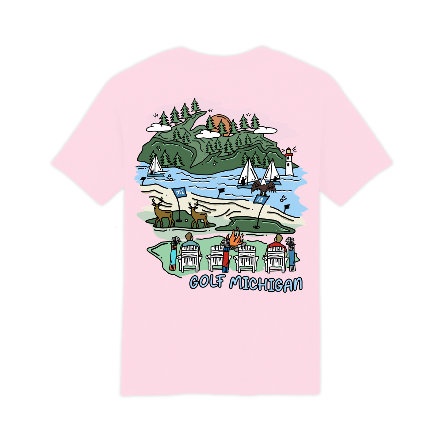 Golf Michigan T-Shirt