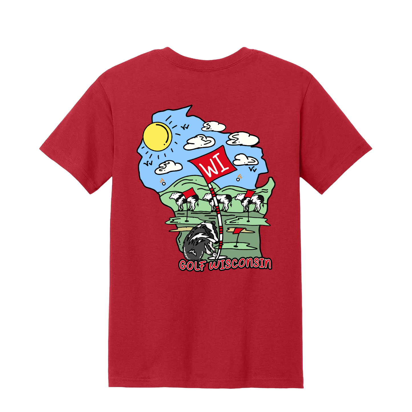 Golf Wisconsin T-Shirt