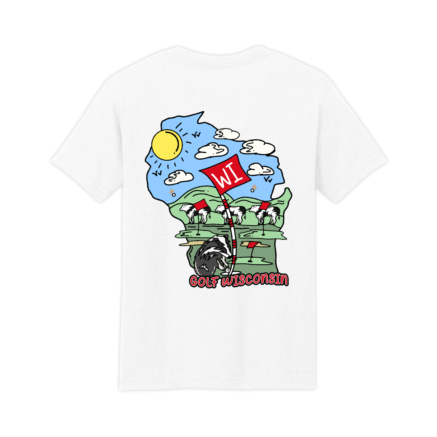 Golf Wisconsin T-Shirt