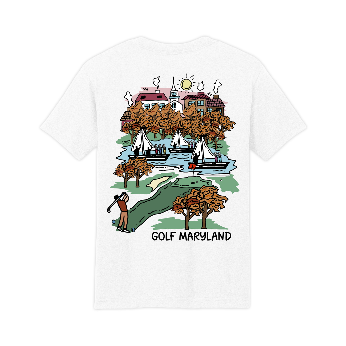 Golf Maryland T-Shirt